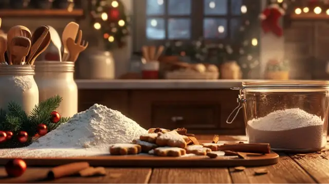 Los ingredientes, Haciendo galletas de jengibre