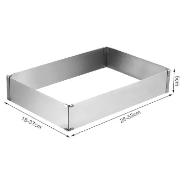 Molde Rectangular para Tartas Ajustable