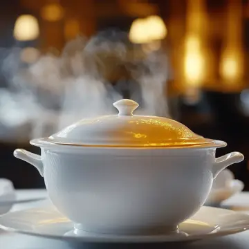 Sepera con caldo de pescado