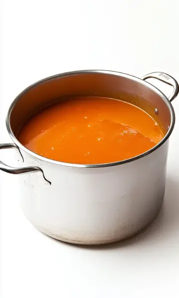 Olla de caldo de pescado