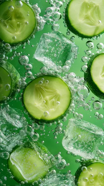 verduras en hielo