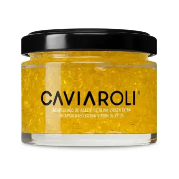 Caviaroli, perlas de aceite de oliva