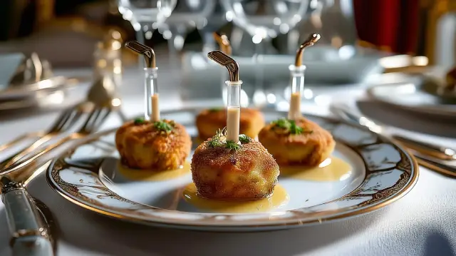 Almejas rellenas con salsa Albufera: crujientes, cremosas y con toque gourmet