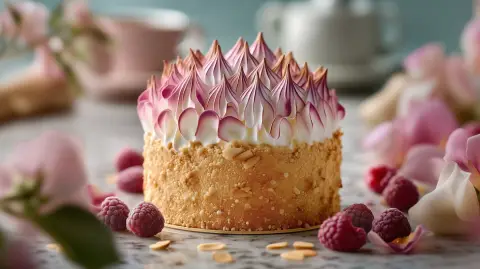 Tarta de Almendra 2.0: Crujiente por Fuera, Helada por Dentro