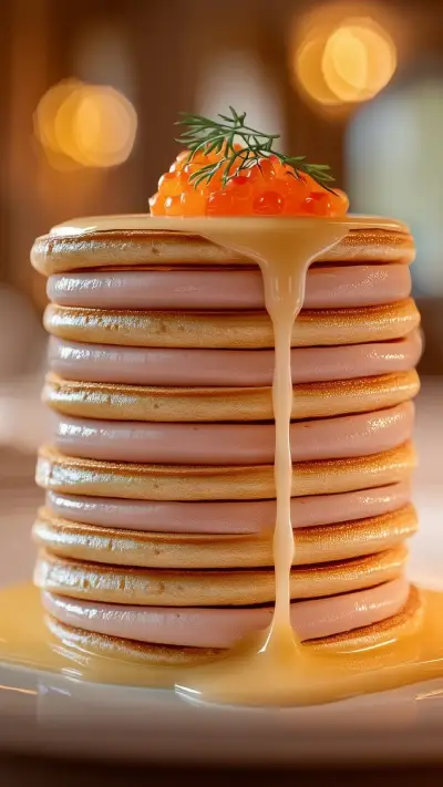 Tortitas Saladas con Paté de Salmón y Salsa Cítrica | Receta Elegante y Fácil