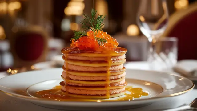 Tortitas Saladas con Paté de Salmón y Salsa Cítrica | Entrante Elegante