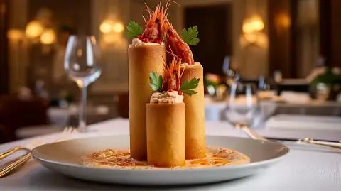 Canelones de Gambas al Ajillo y Bechamel de sus Cabezas: el plato que no vas a poder olvidar